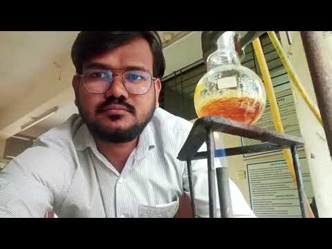 Synthesis of thio-semicarbazone 💙🖤💚🤍 #chemicalReagents #OrganicSubstance
