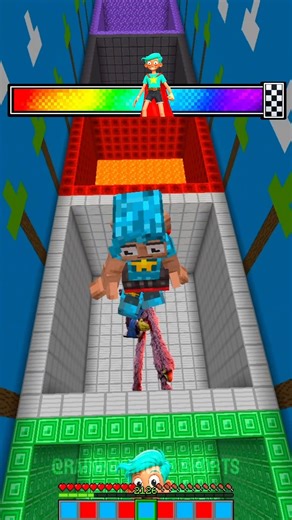 Poppy Playtime vs Poppy. Who jumps better? #minecraft #poppyplaytime