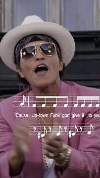 Happy B-day, Uptown Funk! 🎉 Celebrating 10 years of this Bruno Mars & Mark Ronson hit. #sheetmusic