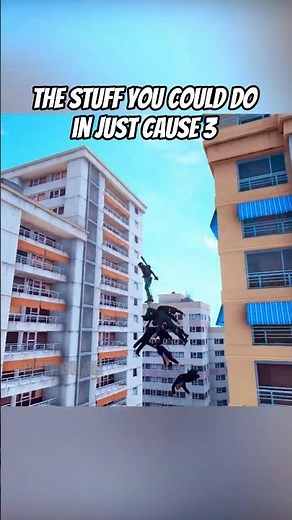 The stuff you could do in Just Cause 3 was crazy lol #justcause #justcause3 #gaming