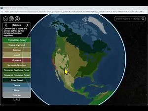 Tour of the HHMI Interactive Biome Viewer