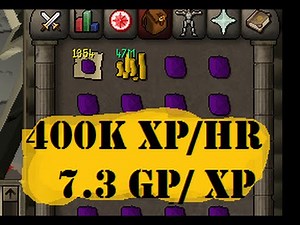 Fastest Crafting xp OSRS / 2007 - 400k xp/hr -Dragonstones 2016