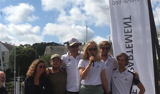 Pour la 39e édition de la Mini-Fastnet de Douarnenez, 72 navigateurs ont bouclé le parcours .