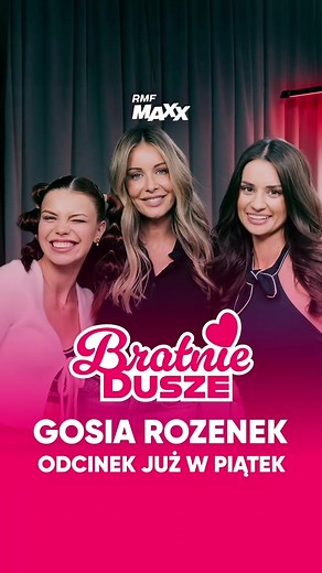 Rozmowa z Gosią Rozenek — premiera podcastu jutro o 20:00