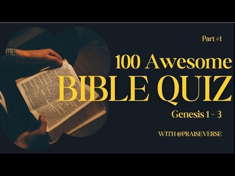 Genesis 1–3 Bible Quiz | 100 Questions to Test Your Knowledge