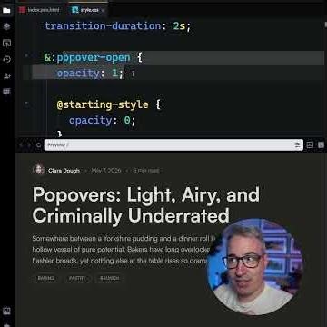 Easily transition to and from display: none