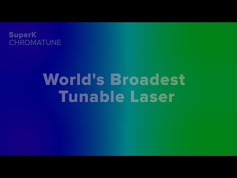 Save time with the tunable SuperK CHROMATUNE supercontinuum white light laser