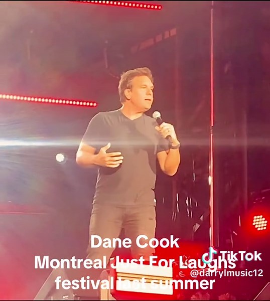 Dane Cook at The Montreal Just For Laughs festival in Montreal last summer!