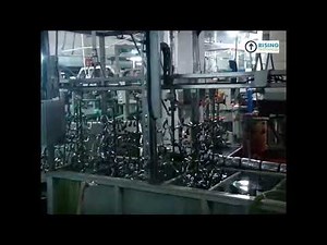 Electroplating method--Rack plating