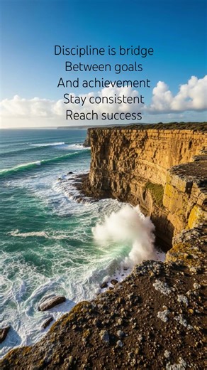 Discipline = Success Bridge 🔥 | Build It Daily #discipline #consistency #success #motivation