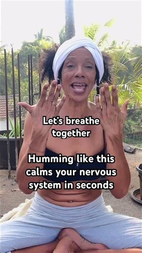 Bhramari Pranayama: The Humming Breath That Calms Your Nervous System #stressbusting