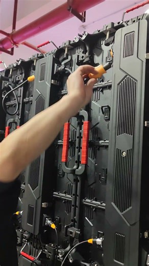 Inside LED Cabinet Assembly | Wiring Step #ledcabinet #ledwiring #LEDDisplay #ledincloud #ledfactory