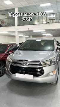 Toyota Innova 2.0V 2016 Màu bạc tự động zin đẹp #otocu #toyota #toyotainnova