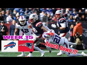 Buffalo Bills vs New England Patriots WEEK 15 FULL GAME DEC 14,2025 NFL Today | NFL HIGHLIGHS