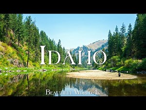 Idaho 4K - Amazing Aerial Film - Relaxing Piano Music - Natural Landscape