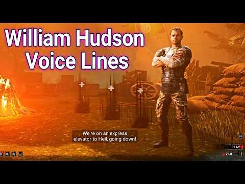 William Hudson All Voice Lines