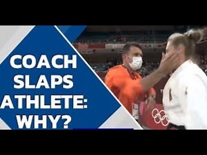 Martyna Trajdos Slapped by Coach Before Judo Fight