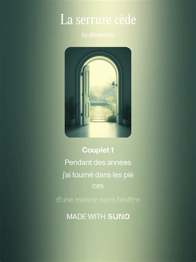 La serrure cède #chanson