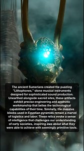 Discover how the Sumerians crafted stunning stone musical instruments, revealing advanced engineering and artistry that challenges our understanding of ancient societies and their incredible achievements with simple tools. | Nexus Daily