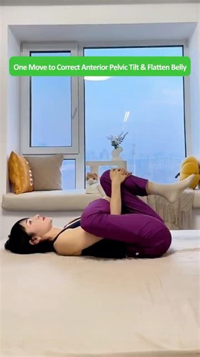 One Easy Move to Correct Anterior Pelvic Tilt and Get a Flatter Lower Belly Naturally