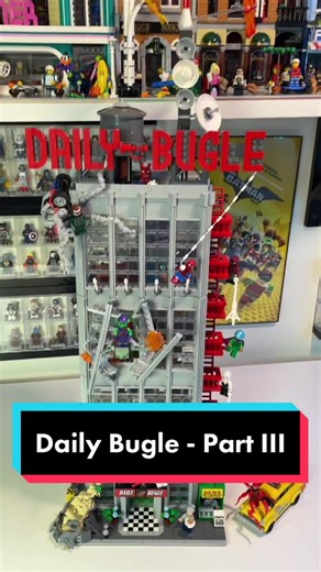 Amazing build, highly recommended for any Marvel fan!! #lego #legotiktok #legomarvel #legospiderman #legodailybugle #legoreview