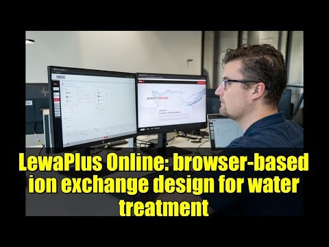 LewaPlus Online: browser-based ion exchange design for water treatment