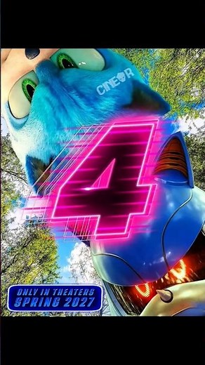 All Sonic movie 4 posters made by @cineor
