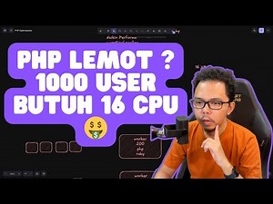 PHP is slow, it needs 16 cpu for 1000 users