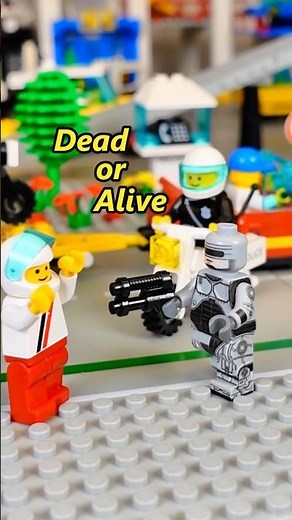 Dead or alive! You are coming with me! Custom Printed LEGO Robocop