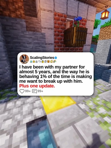 u/No_Extension1446 I have been with my partner for almost 5 years, and the way he is behaving 1% of the time is making me want to break up with him. Plus one update. 0:00 Original Post 6:23 Update (10 Days Later) #scalingstories #minecraftparkour #reddit #redditstories #redditreadings