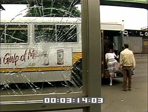 Boston's elevated Orange Line replaced with buses in 1987