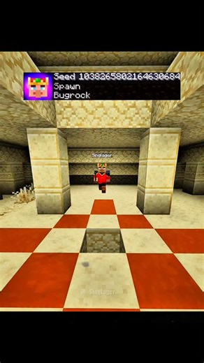 @singlager on Instagram: "Minecraft Lava Trap Seed #minecraft"