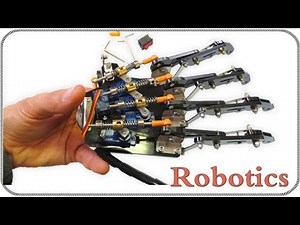 Control Every Finger of Your Bionic Robot Hand!