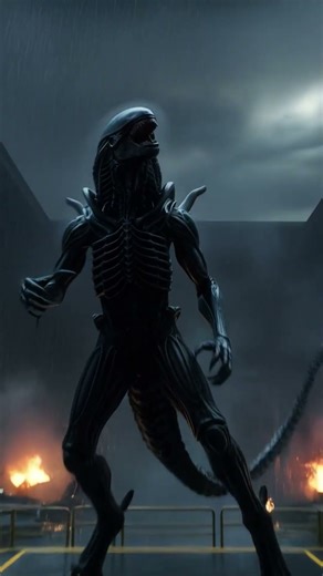 El Organismo Perfecto #alien #xenomorph #CGI #SciFi #soulprompt #cinematicai #visualstorytelling