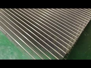Wedge Wire Screen Panels