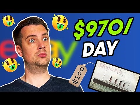 How To Price Postcards To Resell on eBay (Make $970 a Day)