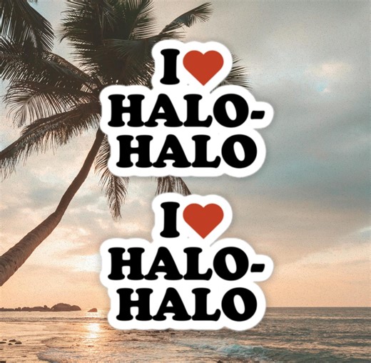 Love Halo Halo Filipino Sticker - Tagalog Laptop Car Decal Proud Pinoy Decor - Etsy Canada