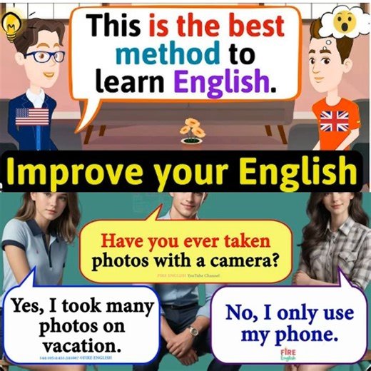 4.8K views · 144 reactions | Learn English Conversation Practice to Improve English Speaking Skills #englishlearning #speaking #education | Learn English | Facebook