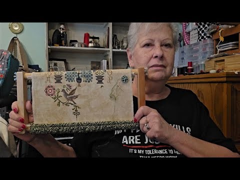 Flosstube #43 Plans and Jan. Stitching