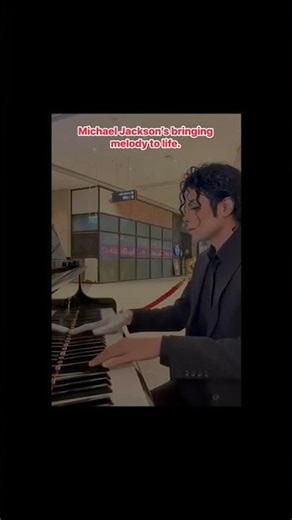 Michael Jackson bringing melody to life.