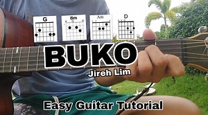 10K views · 134 reactions | Buko (Guitar Tutorial) by Jireh Lim Youtube link: https://youtu.be/NYfRv9UZZ9M | Gitaristang Teacher TV | Facebook