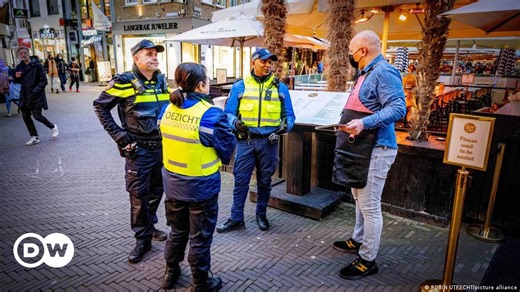 Dutch anti-lockdown protests