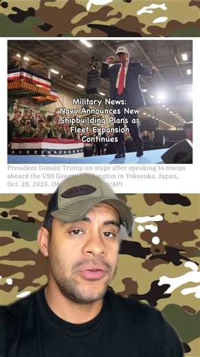 Larry FloresBerrier on Instagram: "The administration outlined plans to expand and modernize the U.S. Navy fleet, including new large surface ships and a next-generation frigate designed for flexibility. #militarynews #military #navyfleet"