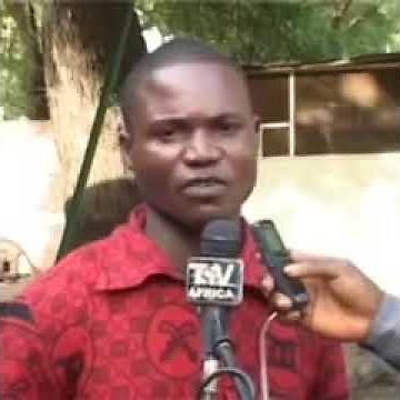 African man stuttering relentlessly while attempting to speak English