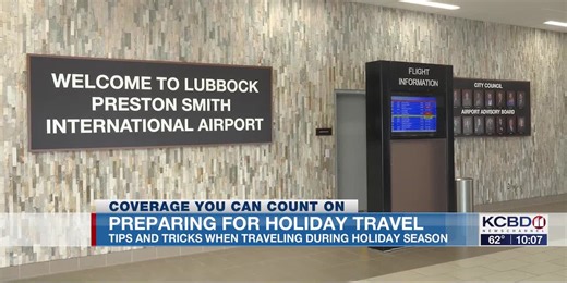Lubbock airport offers tips for holiday travel