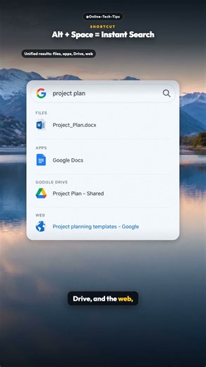 Google's New Windows Search App: Try Alt+Space