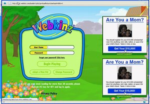 Webkinz I Forgot My Password