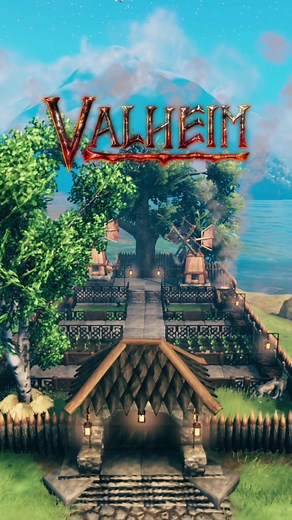 Organised Animal and Crop Farm in Valheim