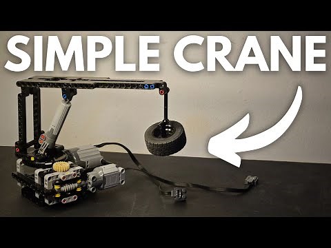 3 Simple Ways to Build a Crane | LEGO Technic