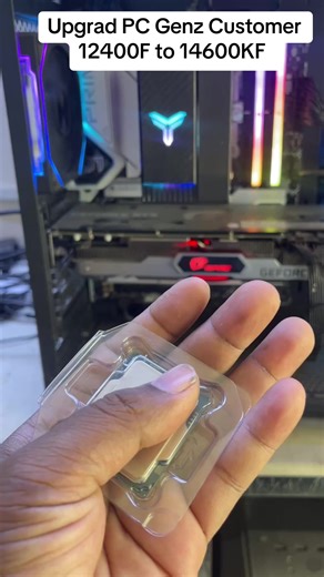 Upgrad PC Genz Customer 12400F to 14600KF ✅ ព៌តមានបន្ថែមអាចទាក់ទង Aione Computer 🇰🇭 លេខ &Telegram ហាង 087584300 🇰🇭 Facebook page : Aione Computer
